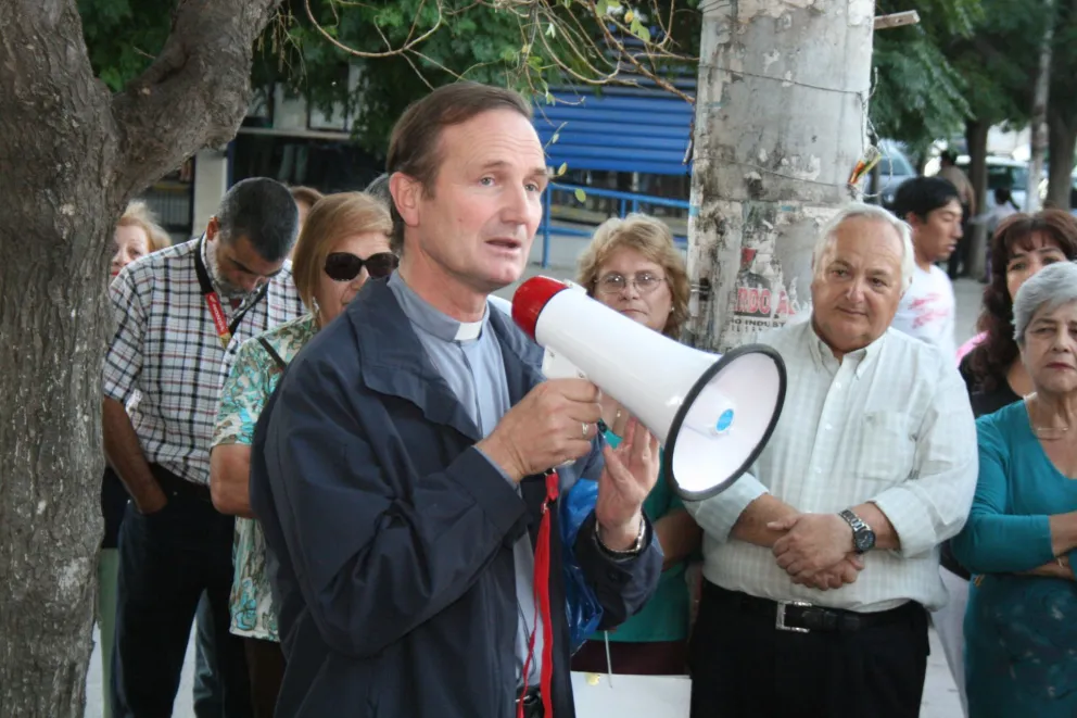Obispo Laxague: "Las tomas hacen sufrir a todos"