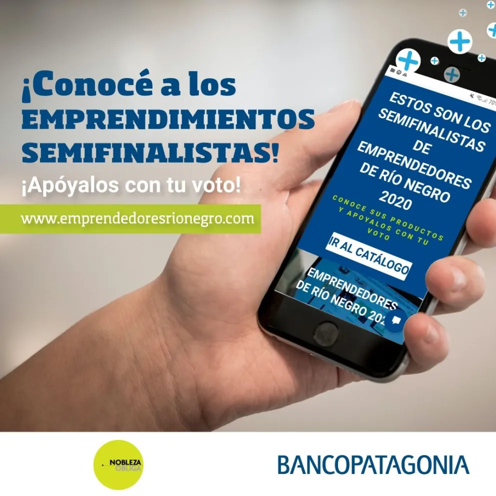 Se conocieron los semifinalistas del Programa Emprendedores de Río Negro