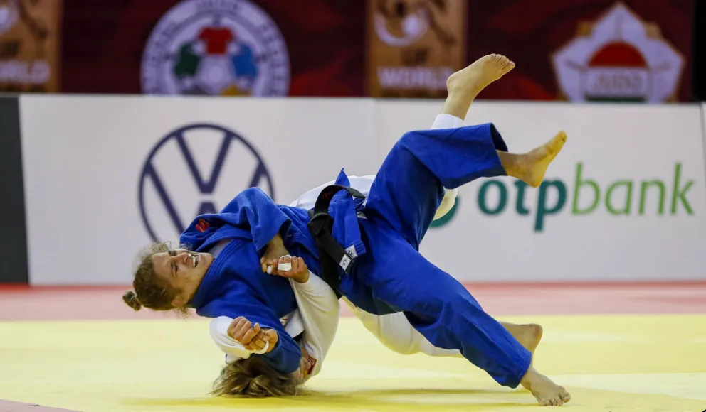Paula Pareto logró la medalla de plata en el Grand Slam de Budapest