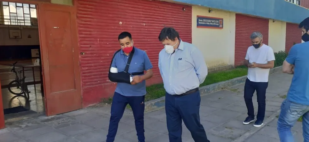 Weretilneck visitó las obras del club Villa Congreso
