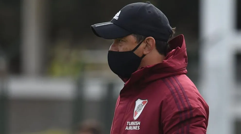 River en alerta: Gallardo aislado tras contacto con un positivo de coronavirus