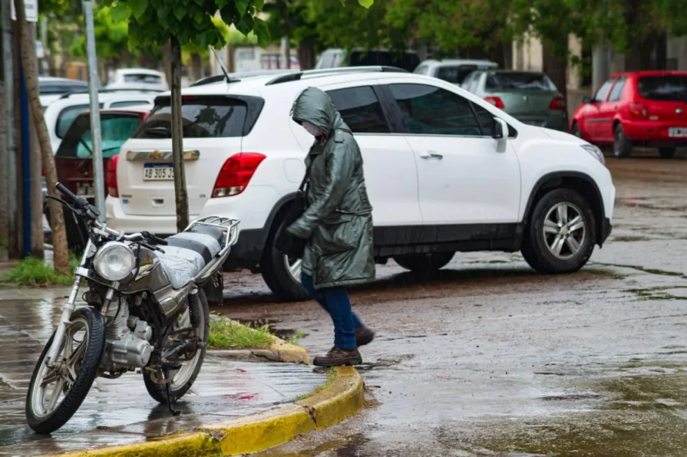 Sorpresiva lluvia en la Comarca
