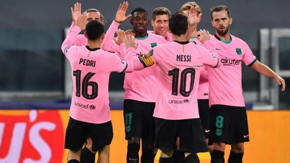 Barcelona se quedó con la victoria ante la Juventus