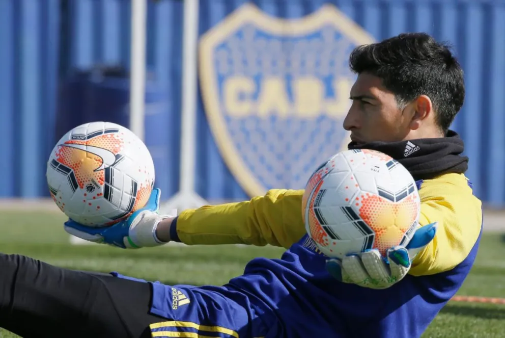 Se lesionó Andrada y se perdería dos partidos en el arco de Boca