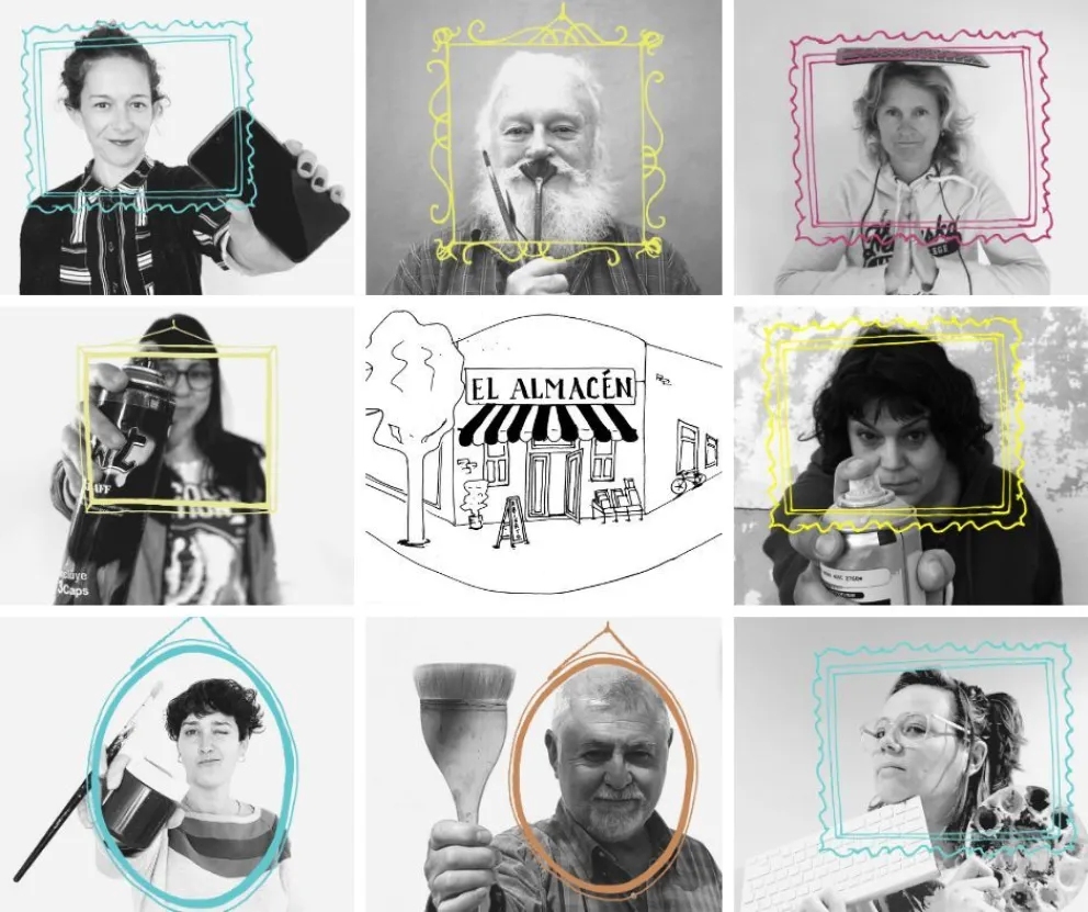 El Almacén Artoteca, un espacio online con talentos locales