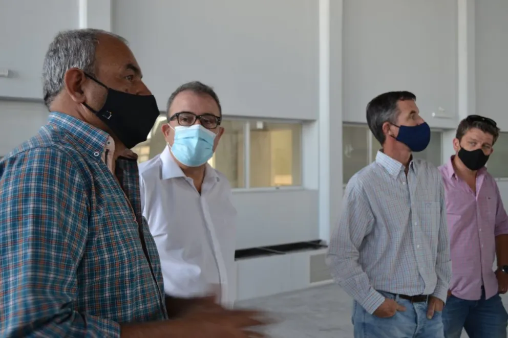 Recorrida al Polideportivo y Hospital Escuela de Kinesiología y Fisiatría