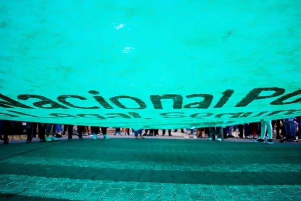 Se suspendió la caravana pro aborto por pronóstico de mal tiempo