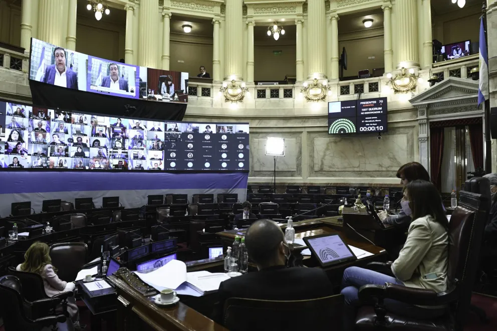 El Senado sesiona en modo remoto para aprobar los pliegos de jueces, fiscales y defensores