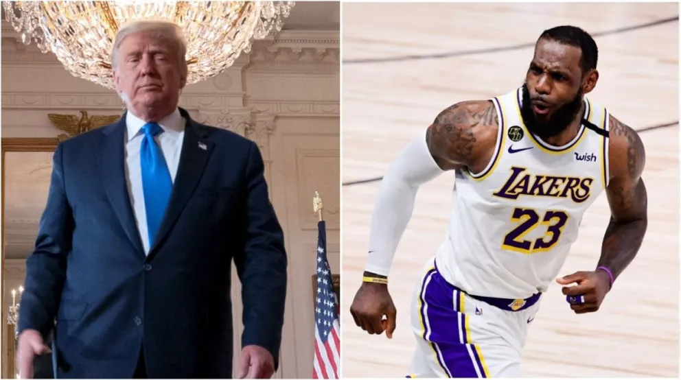LeBron James contra Donald Trump: los memes tras la victoria de Joe Biden