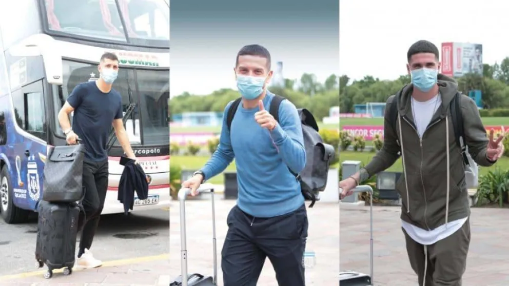 Solo falta Martínez Quarta: llegaron los futbolistas de la selección argentina