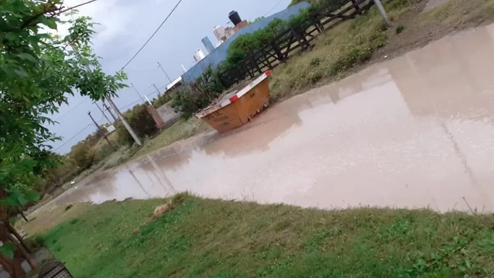 El Cóndor sufrió serios problemas por la lluvia