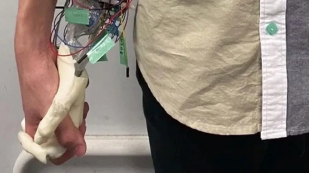 Adiós soledad: crean mano robot para sentir compañía