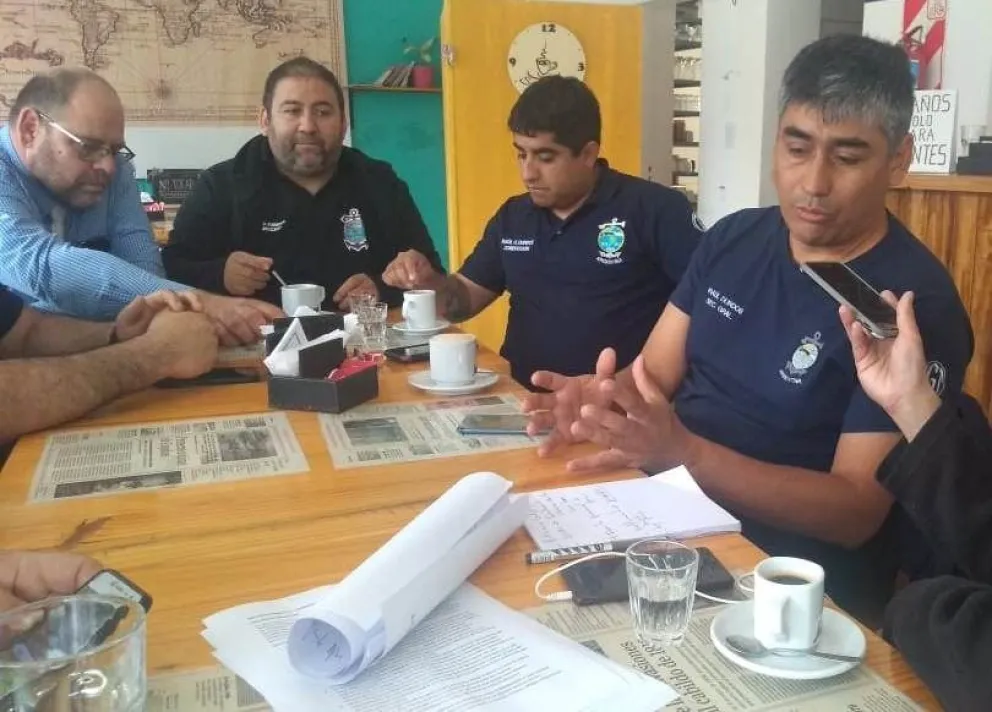 No hubo acuerdo y los marítimos pasaron a un cuarto intermedio