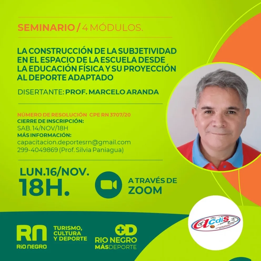 Seminario sobre la construcción de la subjetividad en el espacio de la escuela
