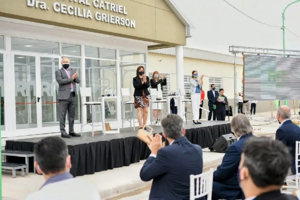 Inauguraron el hospital de Catriel, con última tecnología