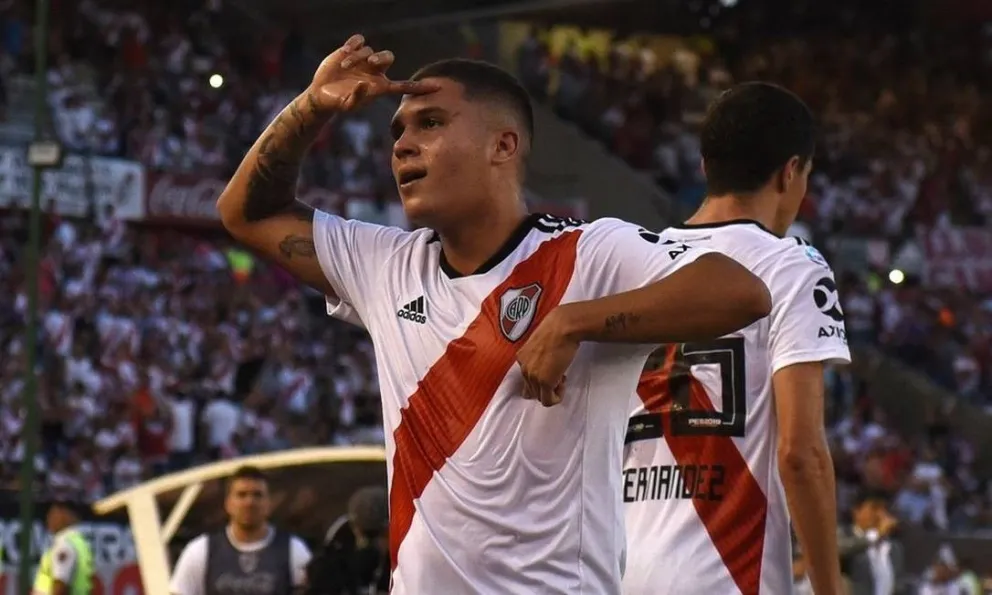 Emotivo video de Juanfer Quintero para despedirse de los hinchas River