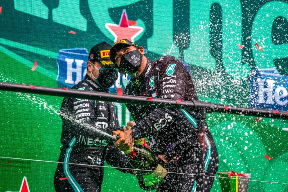 F1: Hamilton se consagró campeón y alcanzó el récord de Schumacher