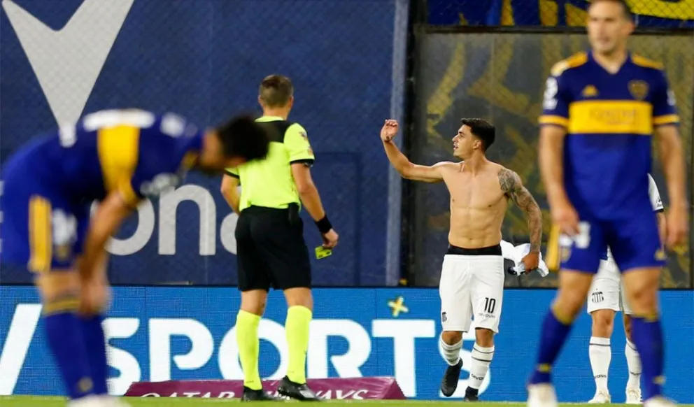 Talleres le ganó a Boca en La Bombonera
