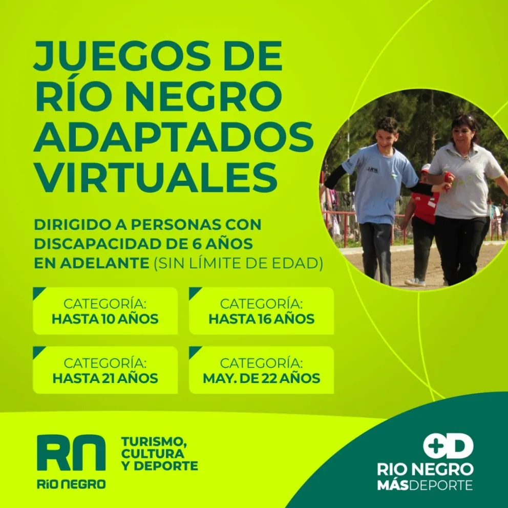 El deporte adaptado de Río Negro se prepara para salir a escena
