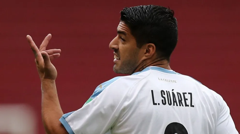 Baja ante Brasil: Luis Suárez dio positivo de coronavirus