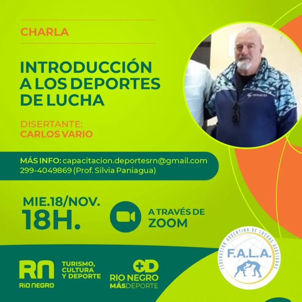 Lucha: "buscamos gente que quiera aprender a enseñar"