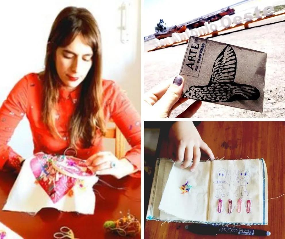 Arte sin fronteras: un circuito de arte de mano en mano nacido en Viedma