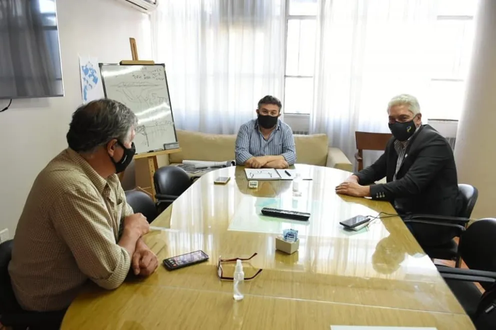 El intendente Zara gestionó soluciones para el problema del agua
