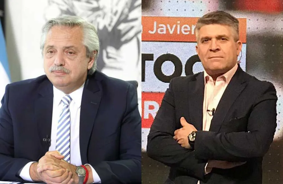 Fernández mandó al psicólogo a un periodista que lo consultó por la inseguridad