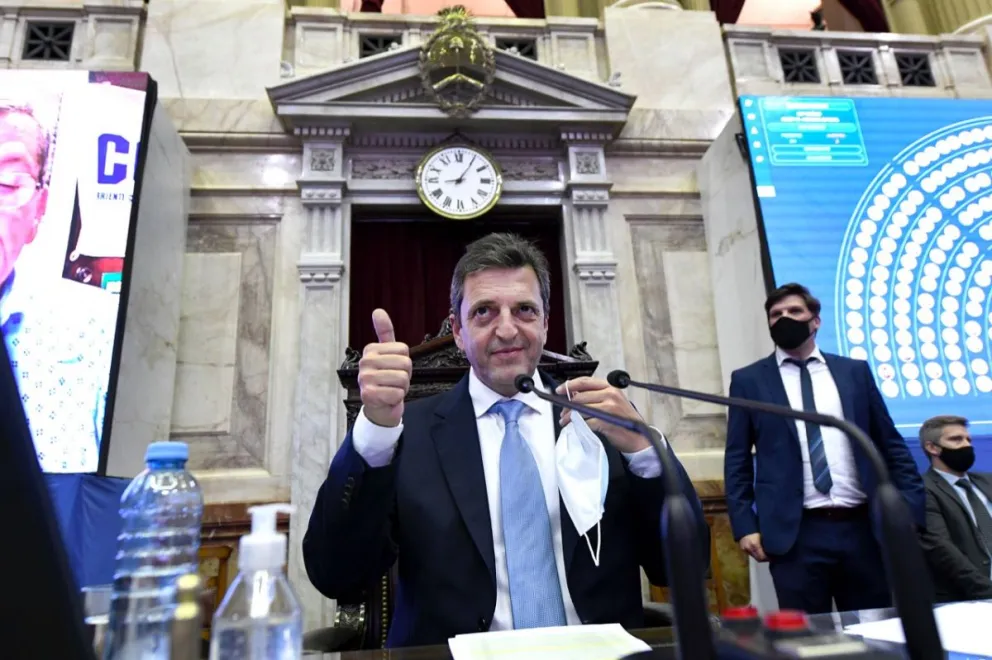 Aseguran que Massa estará el lunes en Viedma