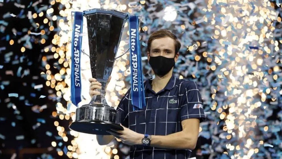 Medvedev se consagró en el Masters de Londres por primera vez