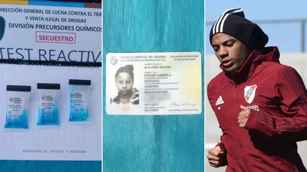 Quién es Stefany De La Cruz, hermana del jugador de River detenida con cocaína
