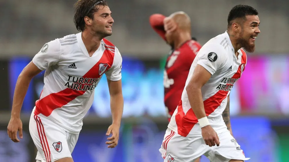 Resultado valioso para la revancha: River empató sobre la hora ante Paranaense