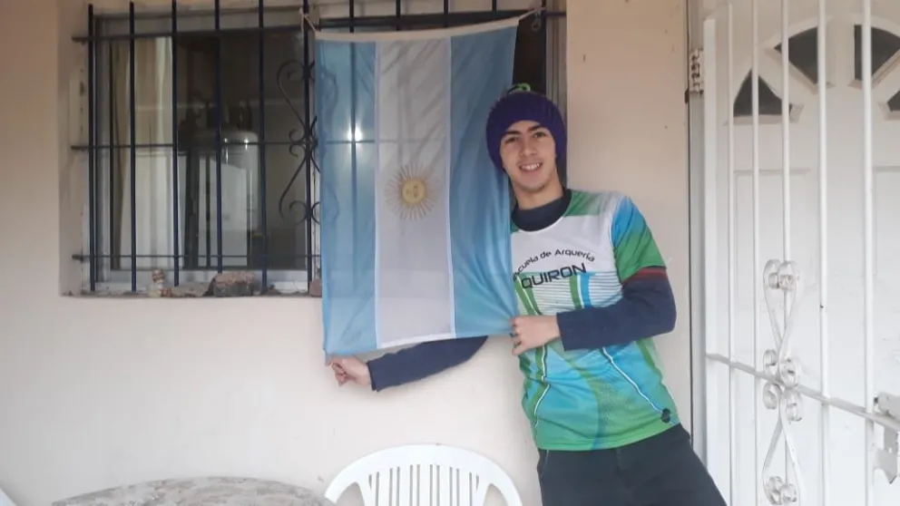 Arquería: Nicolás Bazzana Calendino, el rionegrino que se luce en Sudamérica