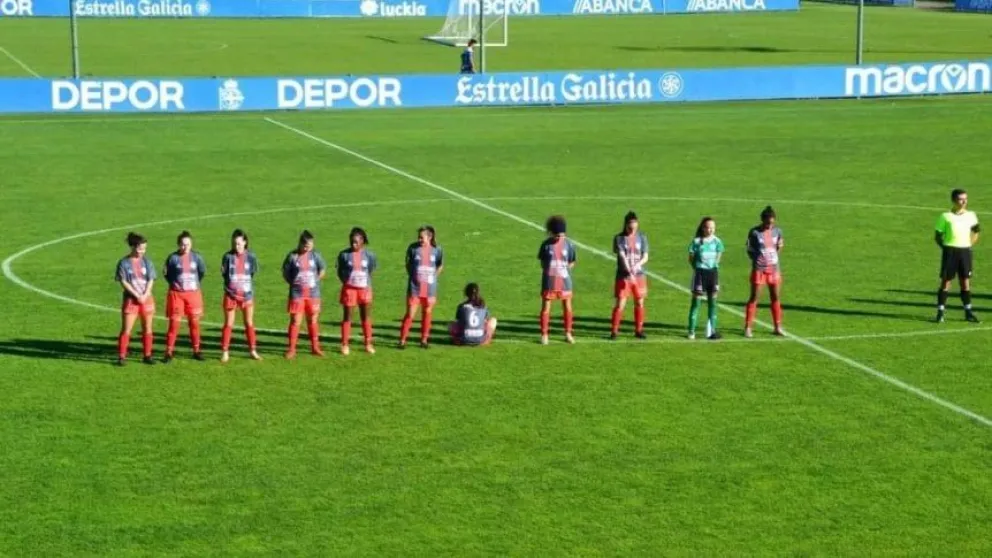 Una jugadora se negó a homenajear a Maradona
