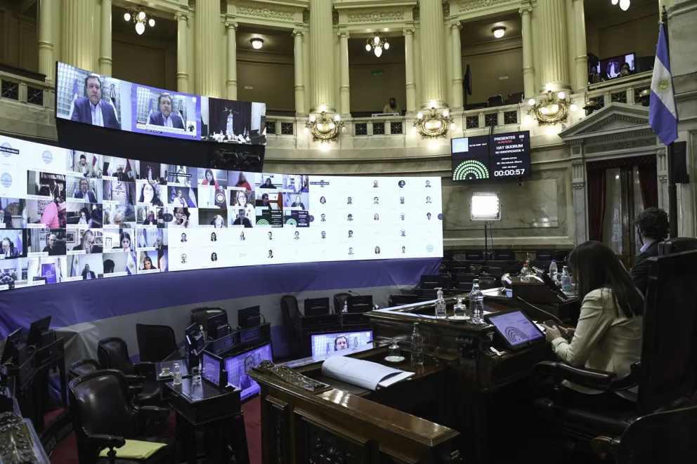 El Senado debate el aval parlamentario para los acuerdos de deuda