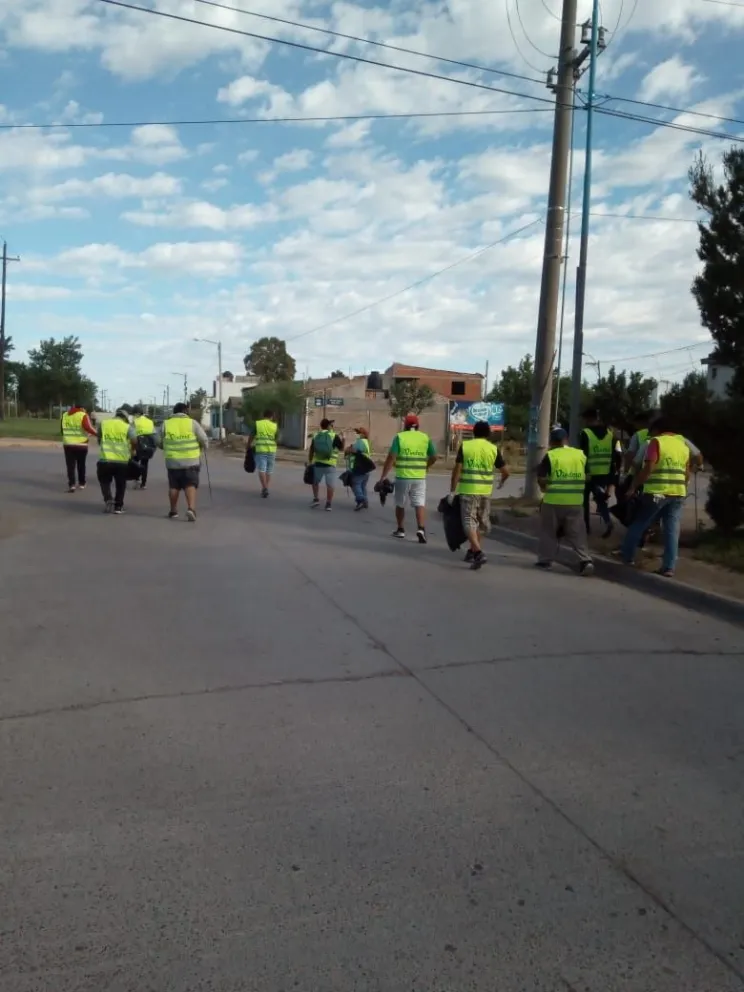 En una semana se retiraron más de 700 kilos de residuos livianos