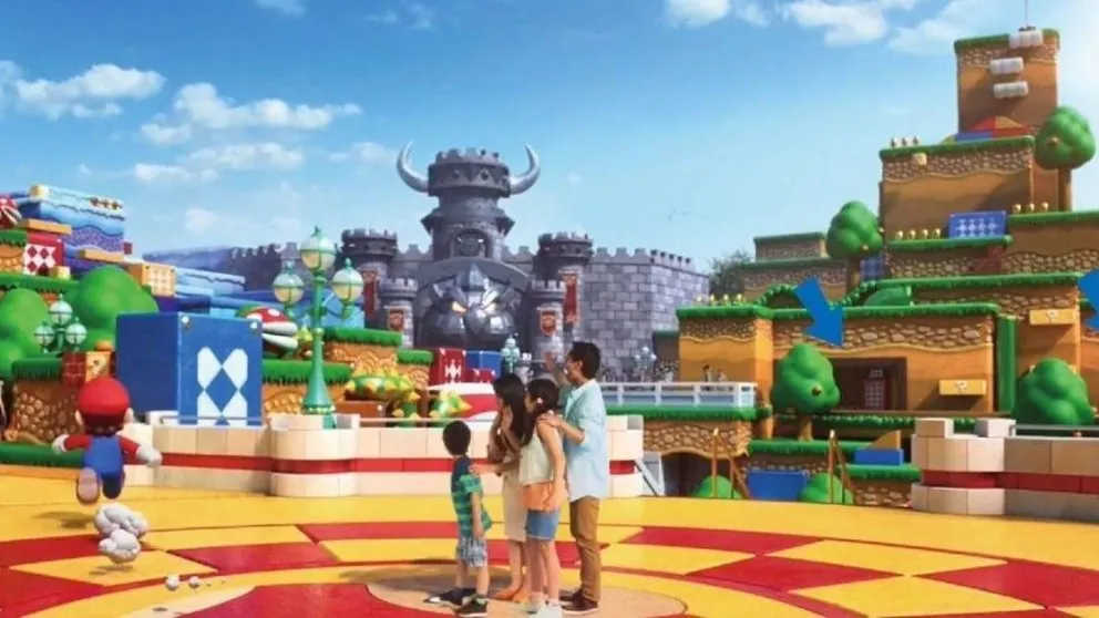 Japón: el parque temático "Super Mario" se inaugurará en febrero de 2021