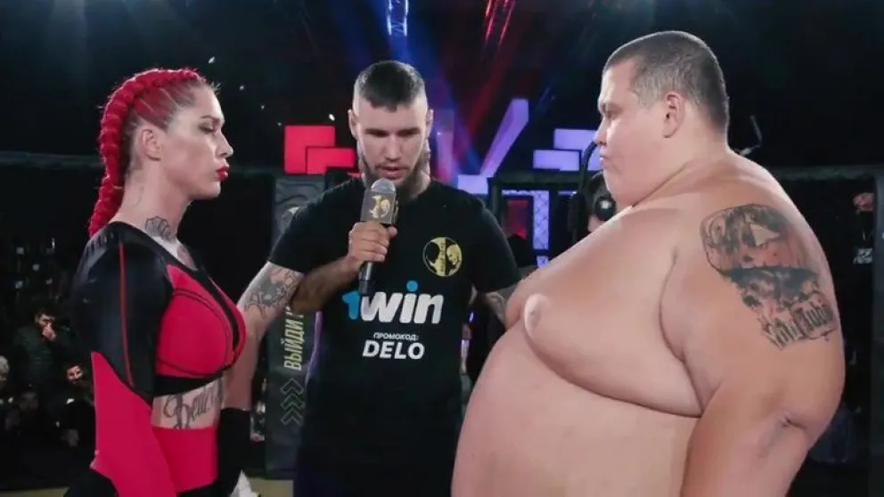 Un combate de MMA insólito en Rusia terminó con nocaut