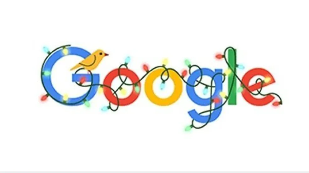 Google te desea "Felices fiestas 2020" en su Doodle