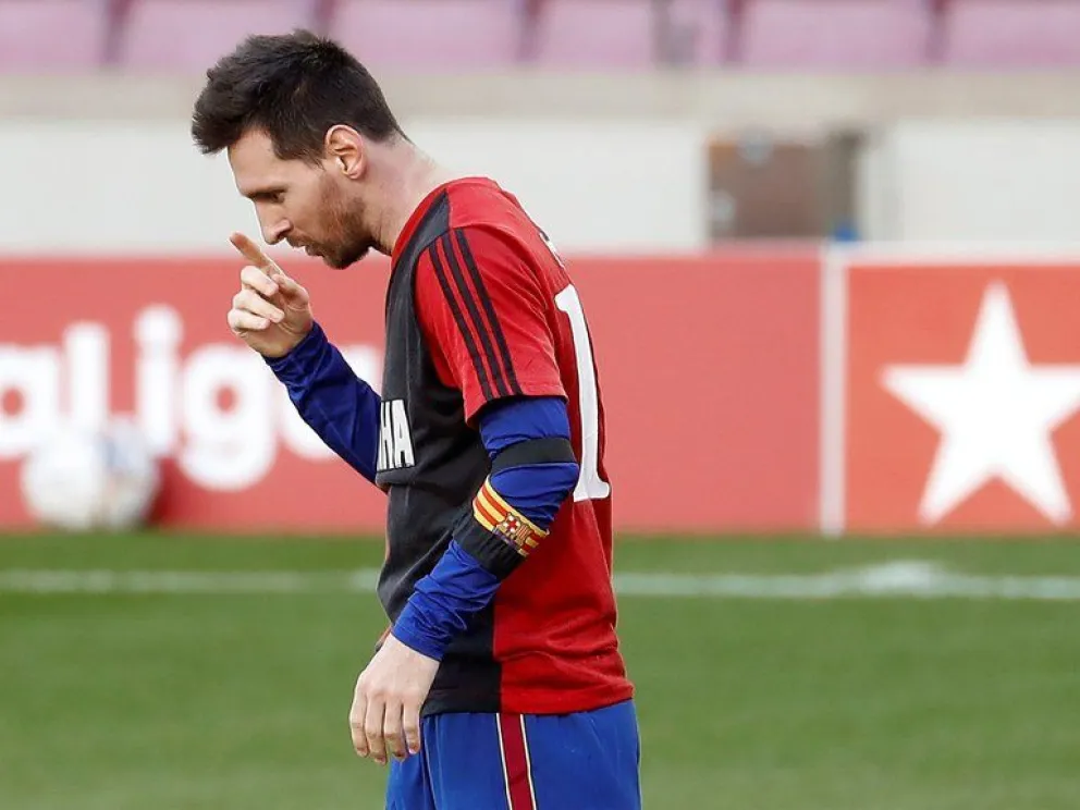 ¿Cuál es el costo de la sanción a Messi por el festejo homenaje a Maradona?