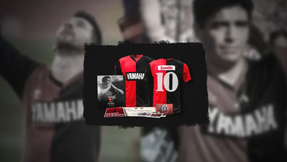 Newells lanza al mundo la camiseta 1993