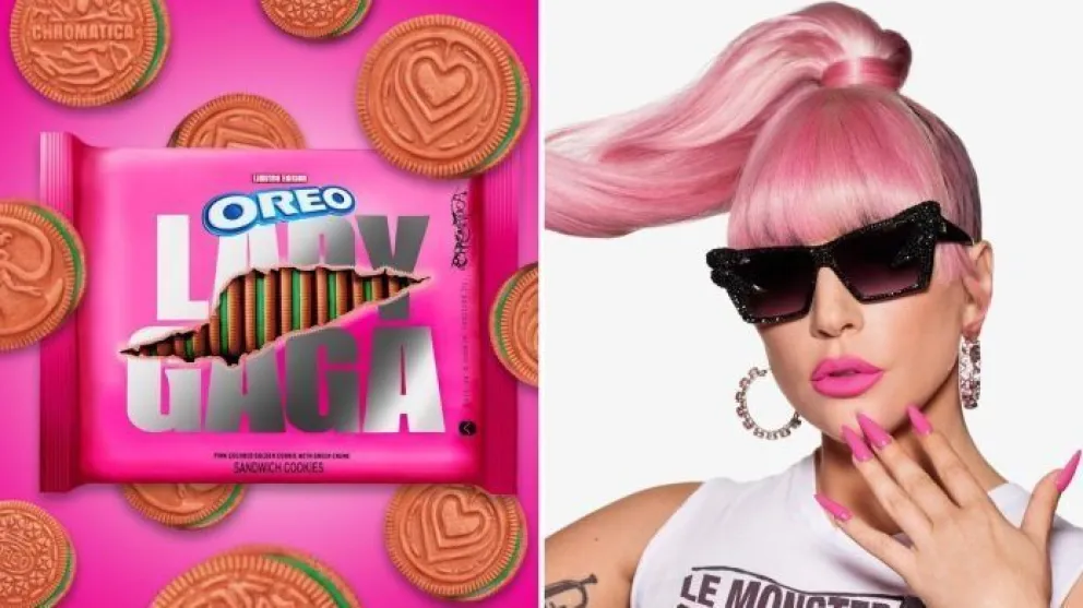 Lady Gaga y Oreo se unen para vender galletitas de edición limitada