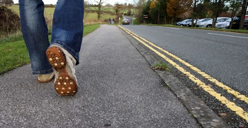 Discutió con su esposa y salió a caminar para despejarse...¡450 km!