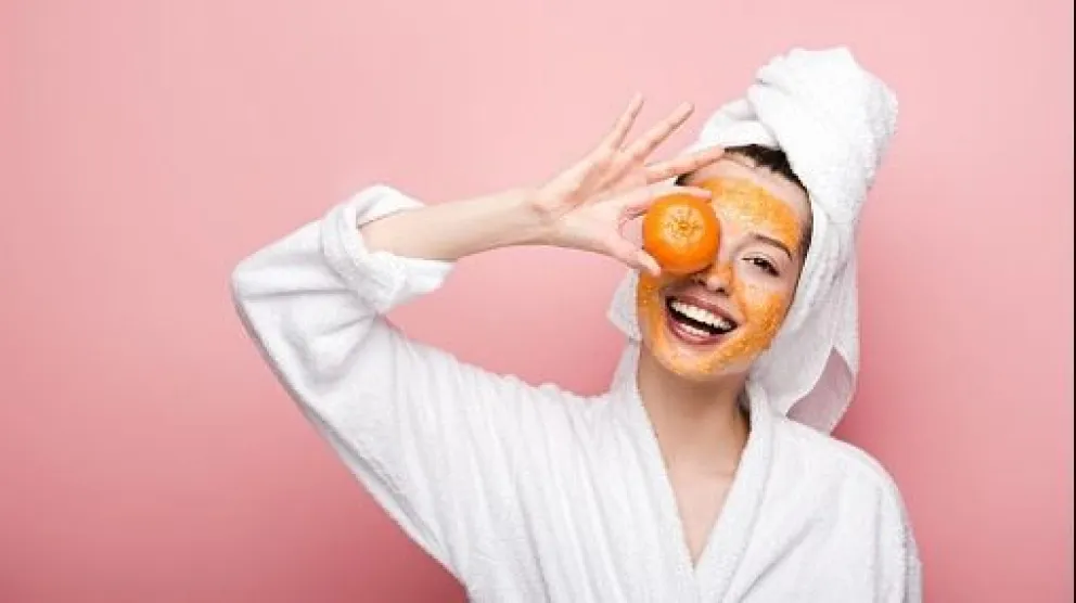 Lográ un efecto rejuvenecedor con esta mascarilla facial de mandarinas