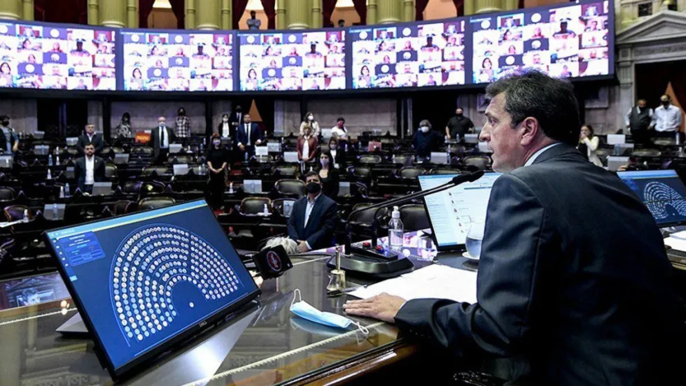 Sergio Massa será reelecto presidente de la Cámara de Diputados