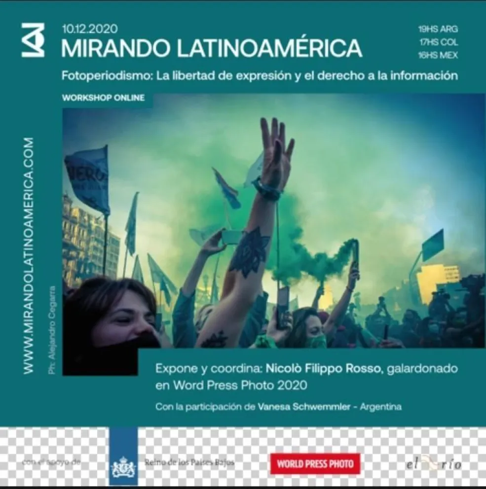 "Mirando Latinoamerica" workshop interactivo de fotoperiodismo