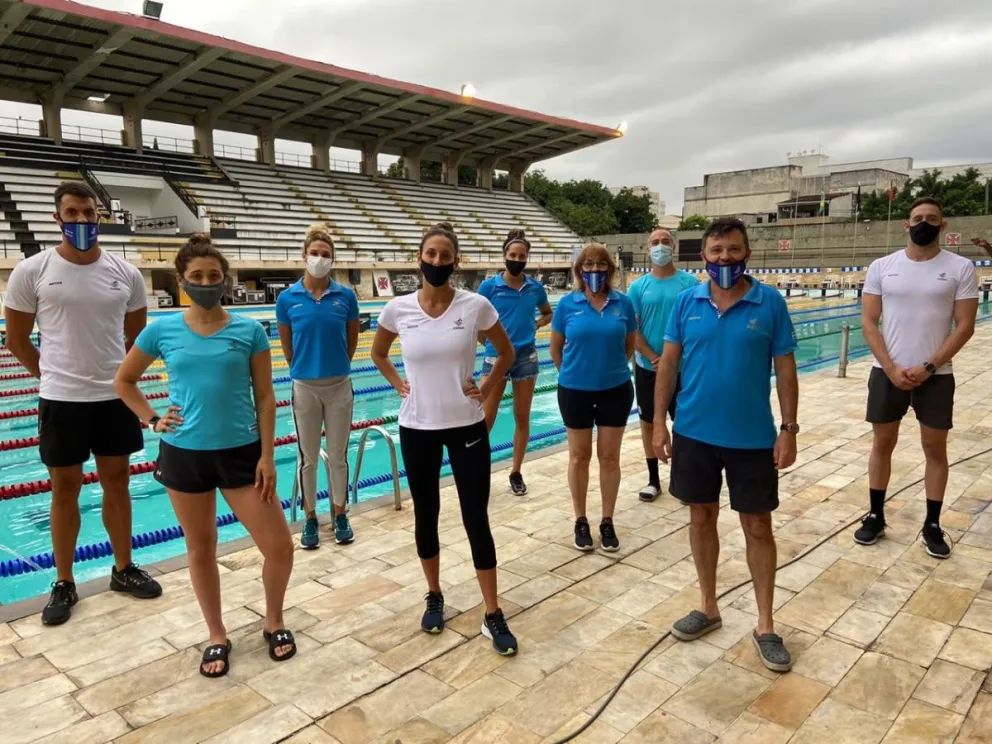 Natación: Pignatiello y Sebastián, primeras en Brasil