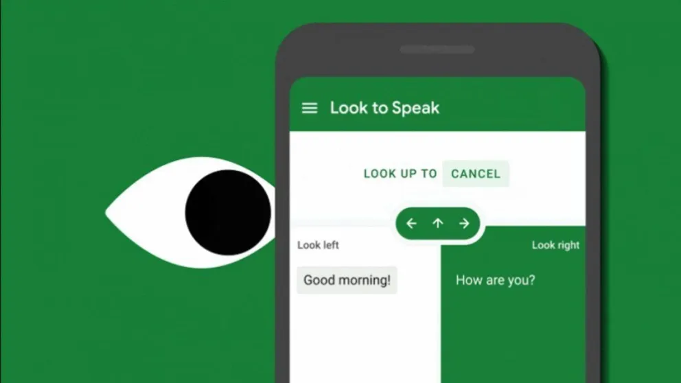 Google lanzó una app que permite comunicarse con los ojos