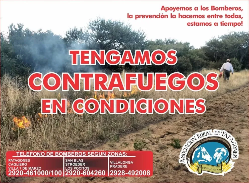 "Los riesgos de incendio son de altos a muy altos"