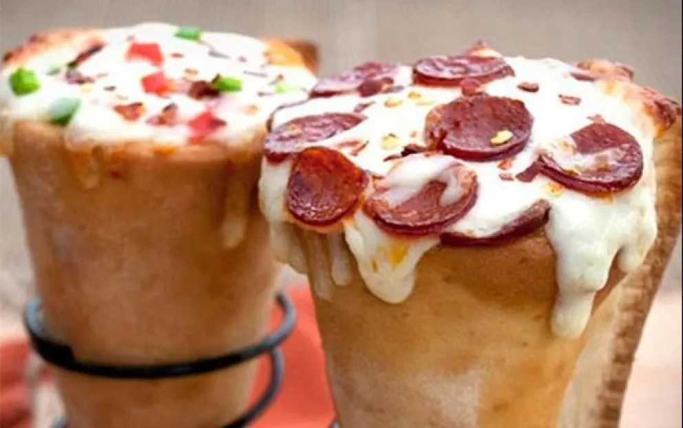 ¡Facilísimo!: aprendé a preparar el famoso "cono pizza"